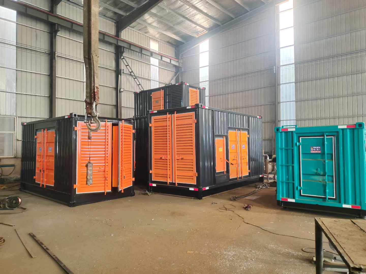 新会500kw柴油发电机组可以带动多少功率设备？
